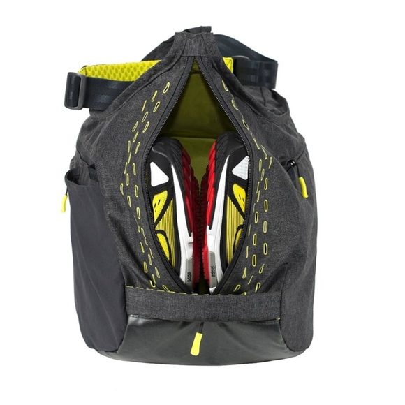 Apera Black and Yellow Gym Yoga Swim Tote Duffle Performance Bag - Picture 5 of 12